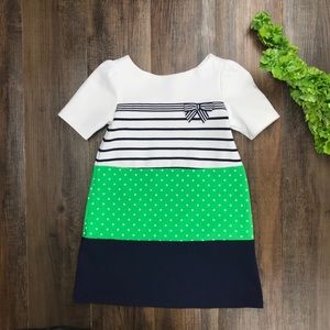 Gymboree Polka dot and striped dress